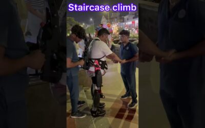 1 st time spinalcord injury Rehabilitation in BEACH with Robotics  #spinalcordinjury #gbs  #stroke