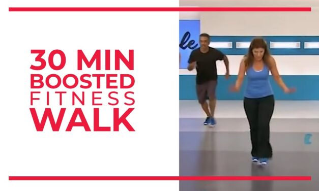 30 Minute Boosted Fitness Walk | Walk at Home