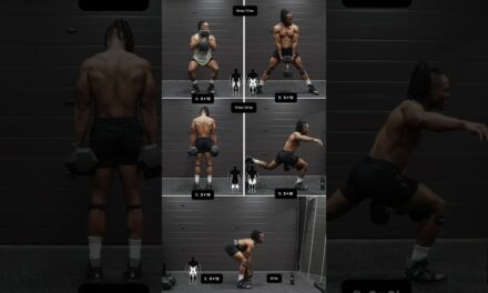 Big LEG day workout with dumbbells
