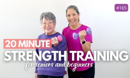Chair Workout | 20 Minute Strength Training for Seniors, Beginners
