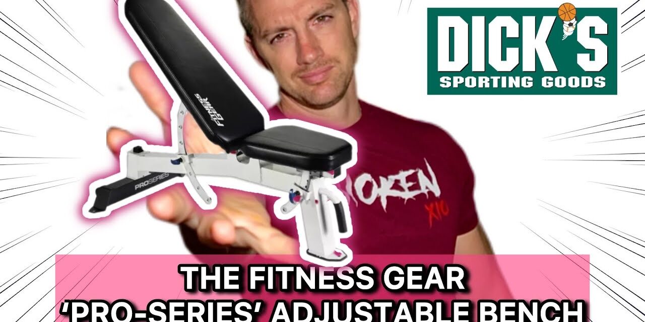 The Fitness Gear Pro Series Adjustable Bench REVIEW